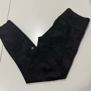 Lululemon Fast and Free Tight II 25" *Non-Reflective Nulux Size 6